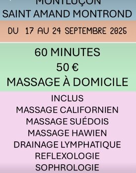 saint amand montrond montluçon massage à domicile